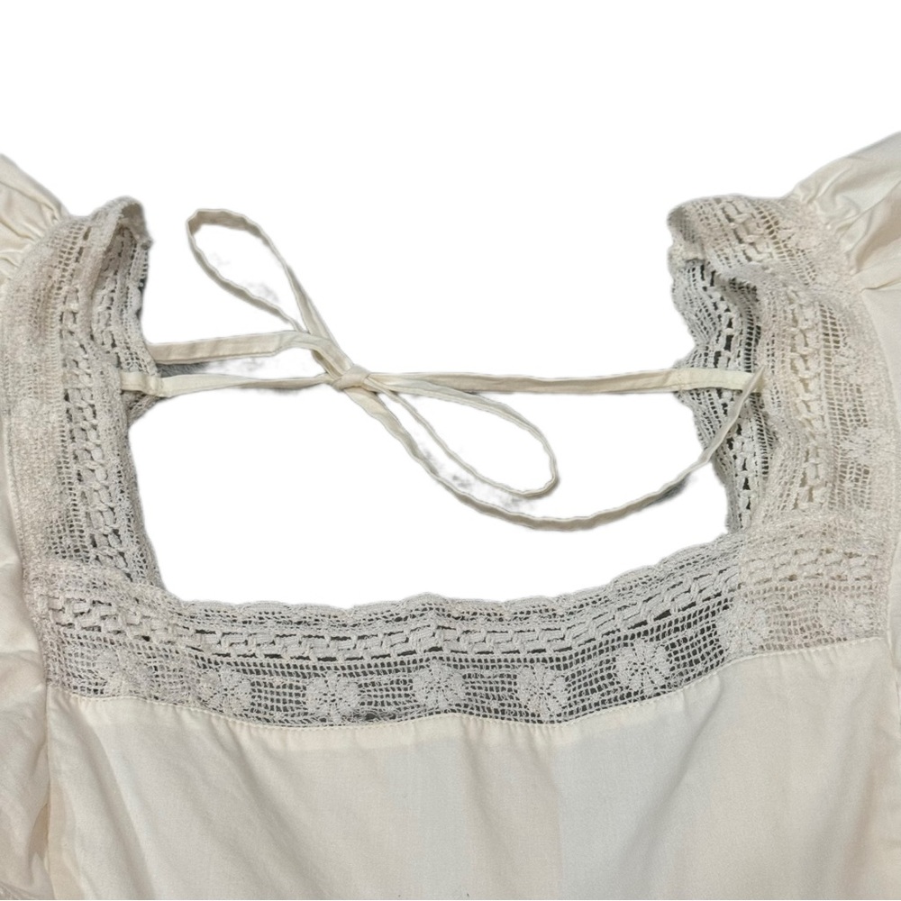 Sunday Best Cream Ruffle Mini Dress - Picture 7 of 16